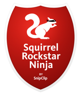 Snipclip - Squirrel Rockstar Ninja